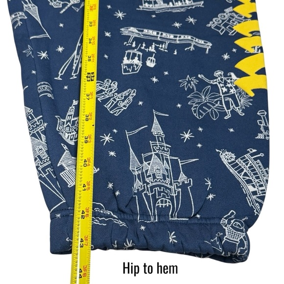 NWOT Disney 100 Disneyland Resort Comfort Jogger Sweatpants Novelty Unisex XXL - Picture 13 of 13